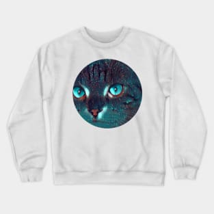 Cheerful mycat, revolution for cats Crewneck Sweatshirt